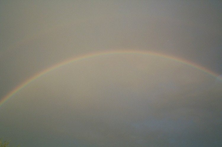 Rainbow over Tucson, Arizona, USA